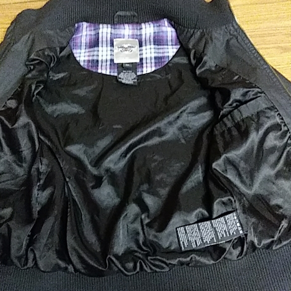 Harley-Davidson waxed tin cloth bomber jacket XS - Picture 5 of 7